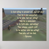 Epicurus Poster (Vorne)