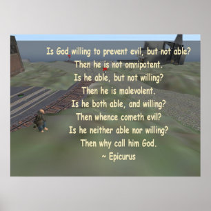 Epicurus Poster