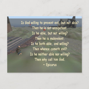 Epicurus Postkarte