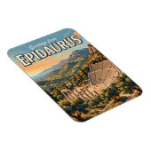 Epidaurus Griechenland Magnet (Rechte Seite)