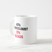 Epidemiologe Badass Kaffeetasse (Vorderseite Links)