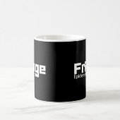 Epidemiologe Fringe Kaffeetasse (Mittel)