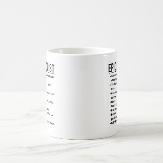 Epidemiologe Kaffeetasse (Mittel)