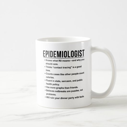 Epidemiologe Kaffeetasse (Rechts)