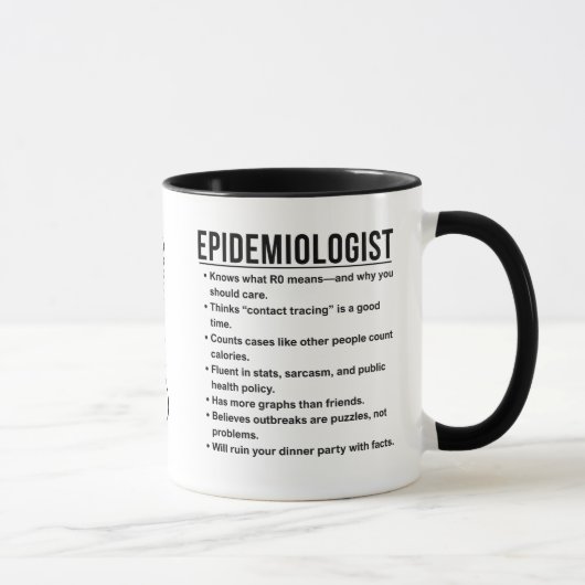Epidemiologe Tasse (Rechts)