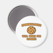 Epidemiologe .. Wird für Cookies funktionieren Magnet (Vorderseite/Rückseite)