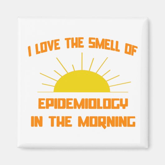 Epidemiologie am Morgen Magnet (Vorne)