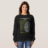 Epidemiologie Gesundheitsarzt Brain Epidemiolo Sweatshirt (Vorne ganz)