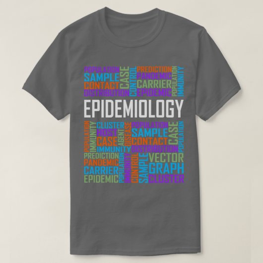 Epidemiologie T-Shirt (Design vorne)