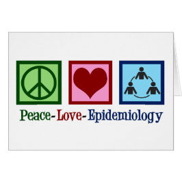 Epidemiologiekarte der Liebe Frieden