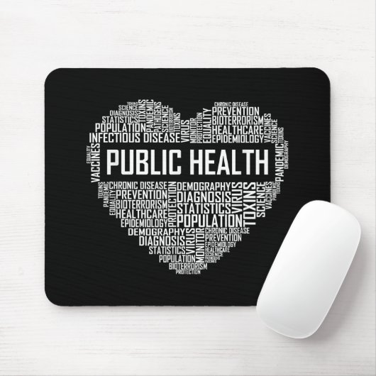 Epidemischer Mitarbeiter im Gesundheitswesen Mousepad (Mit Mouse)