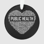 Epidemischer Mitarbeiter im Gesundheitswesen Ornament (Vorderseite)