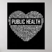 Epidemischer Mitarbeiter im Gesundheitswesen Poster (Vorne)