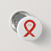 Epidermolysis Bullosa (EB) Awareness Ribbon Button (Vorne & Hinten)