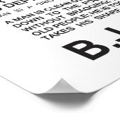 Epigrams & Quotes von B.J. Palmer Poster (Ecke)