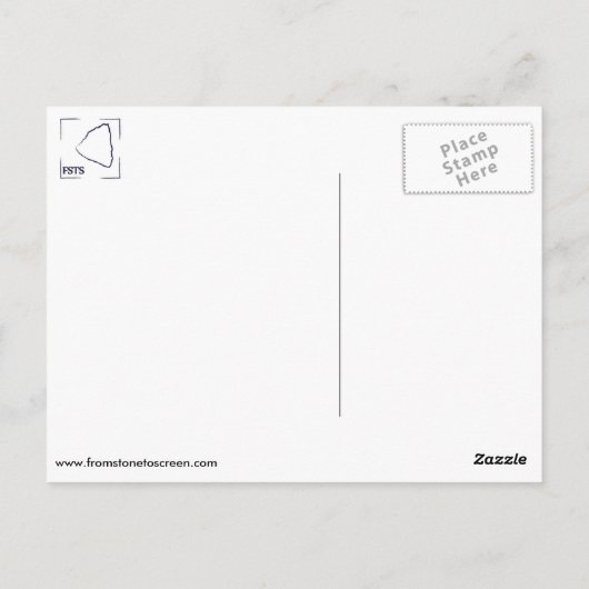 Epigraphkarte Postkarte (Rückseite)