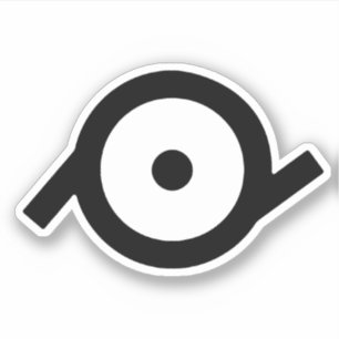 Epikenes Geschlechtssymbol Aufkleber