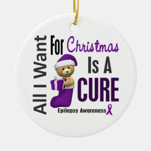 Epilepsie alle, die ich für Weihnachtsverzierunge Keramikornament