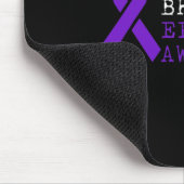 Epilepsie Awareness Choice Fun Epileptic Warrior S Mousepad (Ecke)