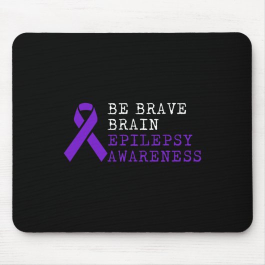 Epilepsie Awareness Choice Fun Epileptic Warrior S Mousepad (Vorne)