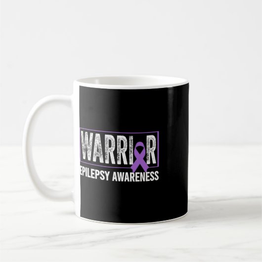 Epilepsie Awareness - Epilepsie Awareness Warrior Kaffeetasse (Links)