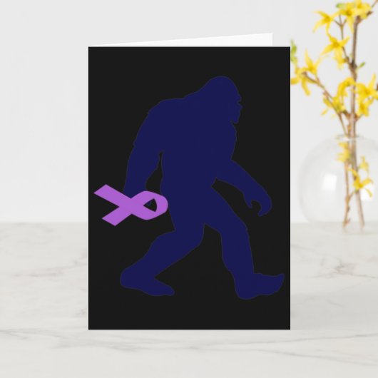 Epilepsie Awareness - Epilepsy-Geschenk Karte (Gelbe Blume)