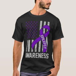 Epilepsie Awareness Epileptic Warrior Survivor 19 T-Shirt