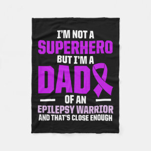 Epilepsie Awareness Epileptic Warrior Survivor 20 Fleecedecke