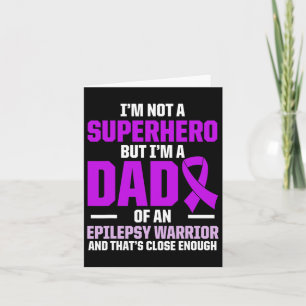 Epilepsie Awareness Epileptic Warrior Survivor 20 Karte