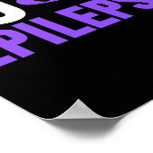Epilepsie Awareness - Fu Epilepsie Awareness Epile Poster (Ecke)