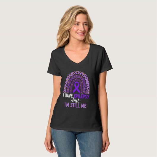 Epilepsie Awareness gibt Unterstützung Squad Epile T-Shirt (Vorderseite Vollansicht)