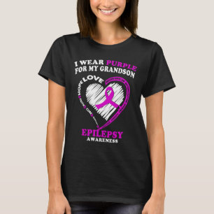 Epilepsie Awareness - Ich trage Lila für meine Gra T-Shirt