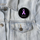 Epilepsie Awareness Lila Ribbon Epilepsy Awarenes Button (Beispiel)