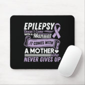 Epilepsie Awareness Mama kommt nicht mit einem Han Mousepad (Mit Mouse)