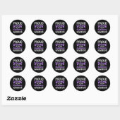 Epilepsie Awareness Monat Proud Mama einer Epileps Runder Aufkleber (Blatt)