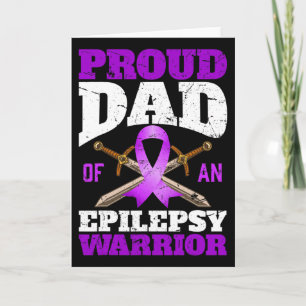 Epilepsie Awareness Monat Proud Vater einer Epilep Karte