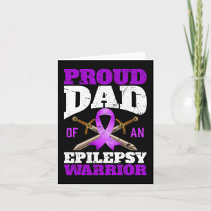 Epilepsie Awareness Monat Proud Vater einer Epilep Karte