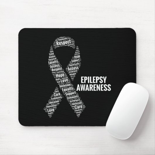 Epilepsie Awareness Respekt Fürsorgepflege Gleichh Mousepad (Mit Mouse)