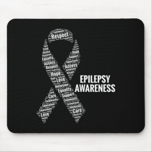 Epilepsie Awareness Respekt Fürsorgepflege Gleichh Mousepad