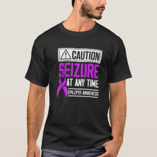 Epilepsie Awareness Seizure Epileptic Warrior Surv T-Shirt