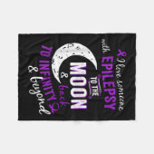 Epilepsie Awareness Shirts - Epilepsy Awareness Pr Fleecedecke (Vorderseite (Horizontal))