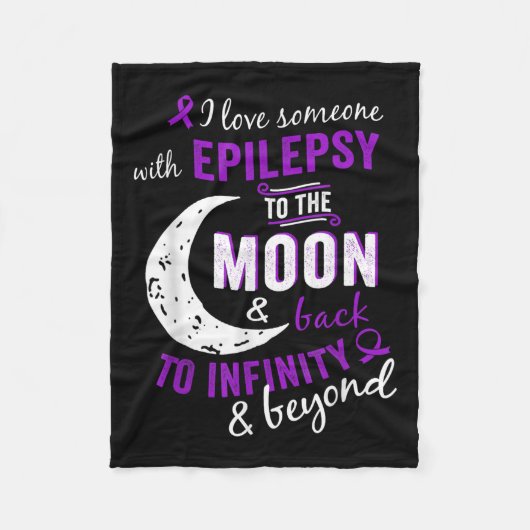 Epilepsie Awareness Shirts - Epilepsy Awareness Pr Fleecedecke (Vorderseite)