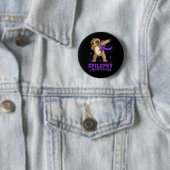 Epilepsie Awareness Sloth Dabbing Epileptische Epi Button (Beispiel)