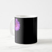 Epilepsie Awareness Sonnenblumen Ribbon Geschenk Kaffeetasse (Vorderseite Links)