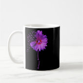 Epilepsie Awareness Sonnenblumen Ribbon Geschenk Kaffeetasse (Links)