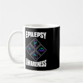Epilepsie Awareness Specialize Epileptic Warrior S Kaffeetasse (Links)