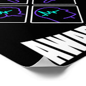 Epilepsie Awareness Specialize Epileptic Warrior S Poster (Ecke)