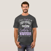 Epilepsie Awareness T support Son Warrior Walk T-Shirt (Vorne ganz)