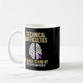 Epilepsie Awareness Technical Epileptic Warrior Su Kaffeetasse (Links)