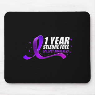 Epilepsie-Bewusstsein 1 Jahr Anfallsfrei-Band 1 Mousepad